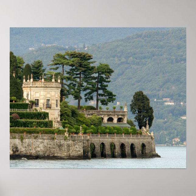 Italien, Stresa, Lago Maggiore, Isola Bella 2 Poster (Vorne)