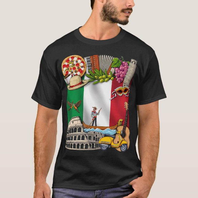 Italien T-Shirt (Vorderseite)