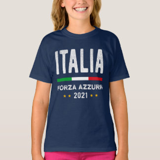 ITALIEN - T - Shirt Forza Azzurri