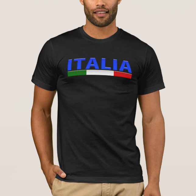 Italien T-Shirt Männer (Vorderseite)