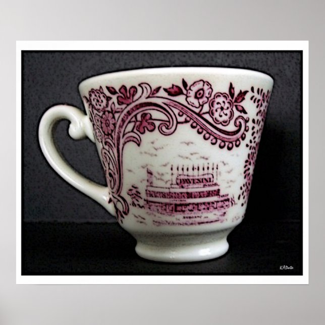 Italien Tea Cup Poster (Vorne)