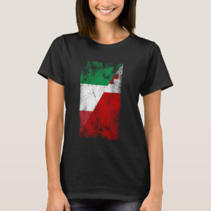 Italien - Tonga-Flaggen - Italienisch - Tongan T-Shirt