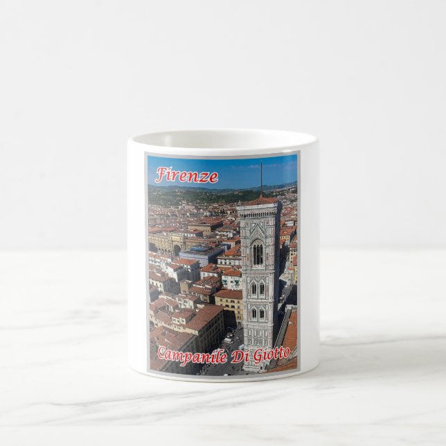 Italien - Toskana - Florenz - Glockenturm Giotto - Kaffeetasse (Mittel)
