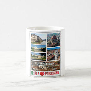 Italien - Toskana - Florenz - I Liebe - Kaffeetasse