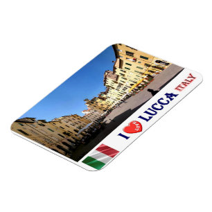 Italien - Toskana - Lucca - I Liebe - Magnet