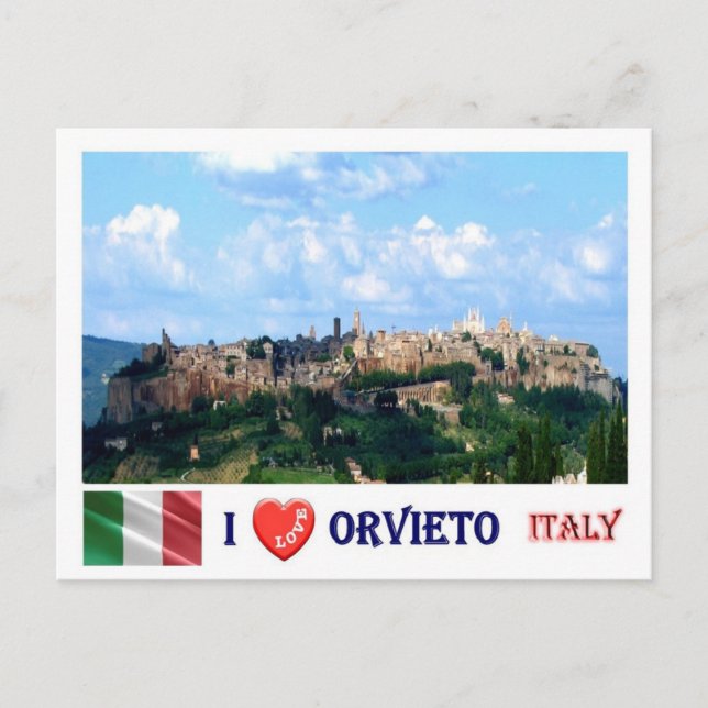 Italien - Toskana - Orvieto - Postkarte (Vorderseite)