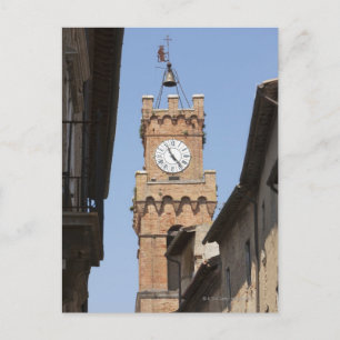 Italien. Toskana. Pienza. 2 Postkarte