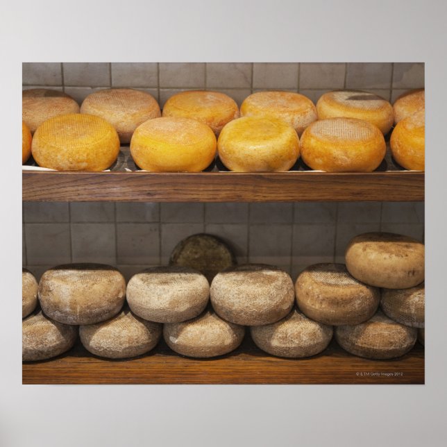 Italien. Toskana. Pienza. 3 Poster (Vorne)