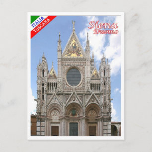 Italien - Toskana - Siena - Kathedrale - Postkarte