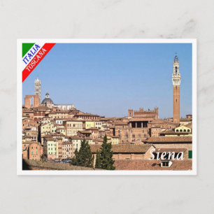 Italien - Toskana - Siena - Postkarte