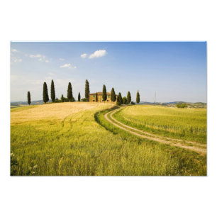 Italien, Toskana, toskanische Villa in der Nähe v Fotodruck
