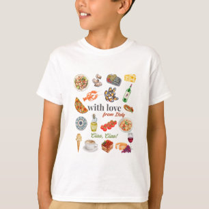 Italien Touristen Urlaub Italienisches Essen Meere T-Shirt
