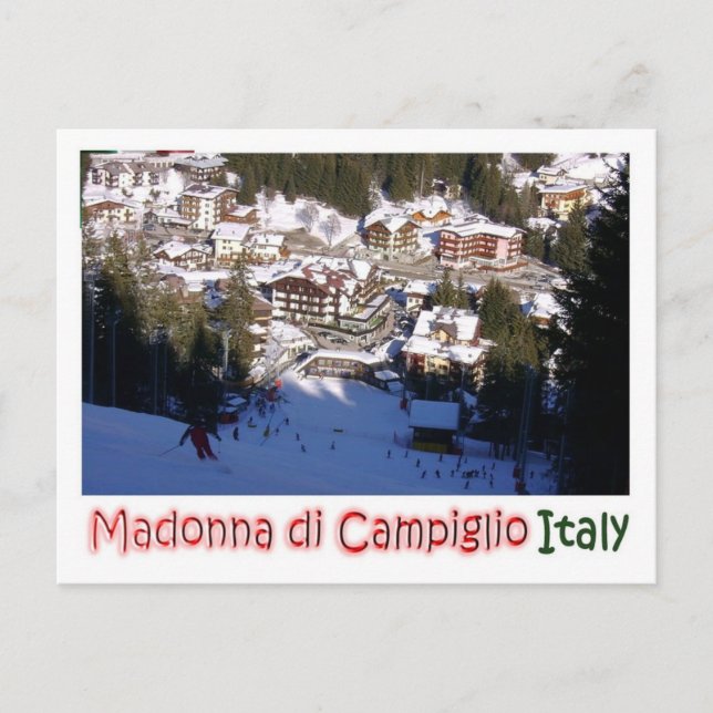 Italien - Trentino Alto Adige - Madonna di Campigl Postkarte (Vorderseite)