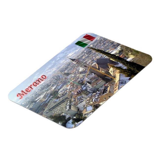 Italien - Trentino Südtirol - Meran - Südtirol - Magnet (Linke Seite)