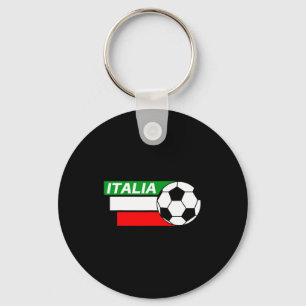 Italien Trikot Italienische Flaggenfarben Fußball Schlüsselanhänger