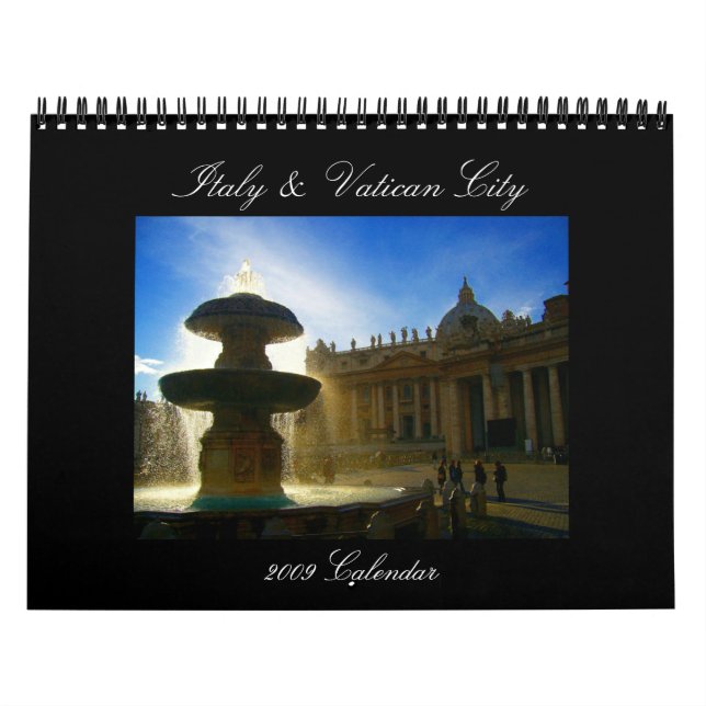 Italien- u. Vatikan2009 Kalender (Titelbild)
