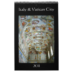 Italien- u. VatikanSingleseitenkalender 2011 Kalender