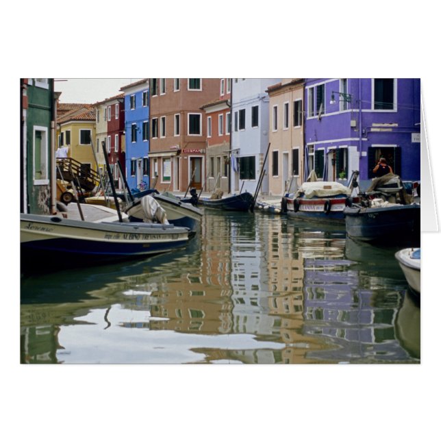 Italien - Überlegungen zu Burano (Vorderseite (Horizontal))