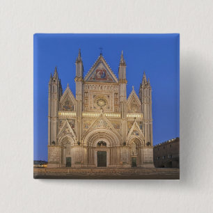 Italien, Umbrien, Orvieto, Dom von Orvieto Button