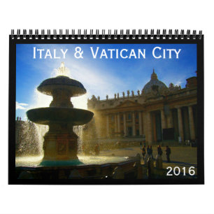 Italien und der Vatikan 2016 Kalender