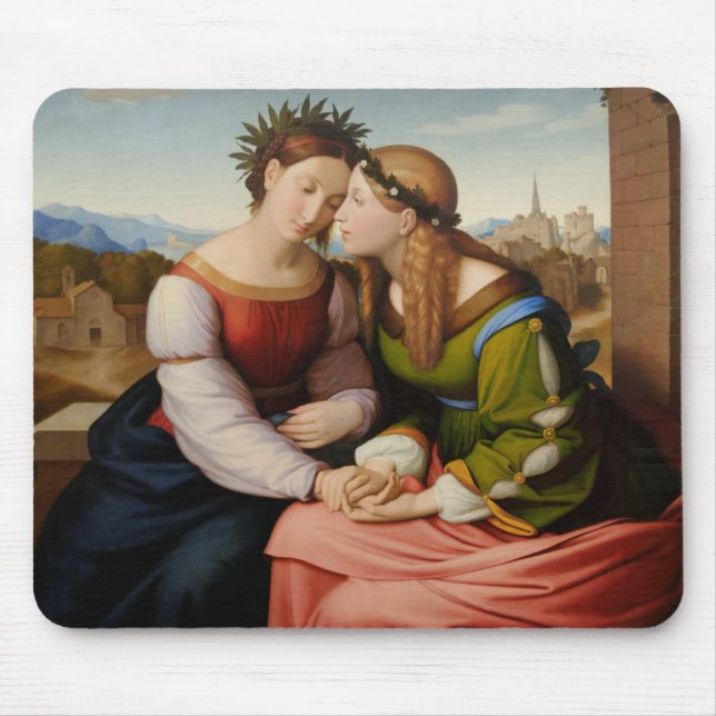 Italien und Deutschland (Italien und Deutschland a Mousepad (Vorne)