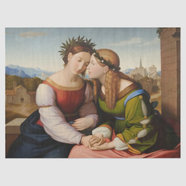 Italien und Deutschland (Italien und Deutschland a Seidenpapier (Vorderseite)