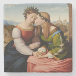 Italien und Deutschland (Italien und Deutschland a Steinuntersetzer