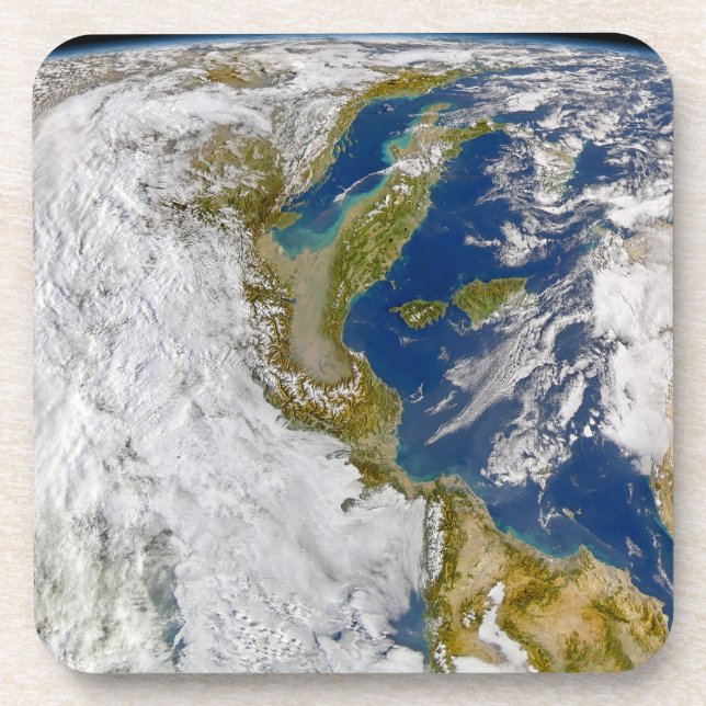 Italien und die Adria. Getränkeuntersetzer (Vorderseite)