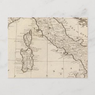 Italien und Sardinien Postkarte