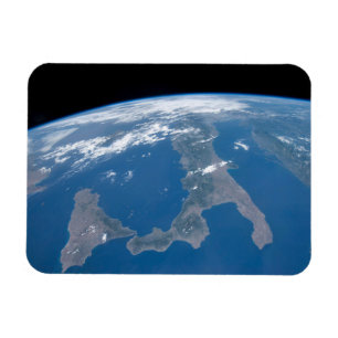 Italien und seine Insel Sizilien. Magnet