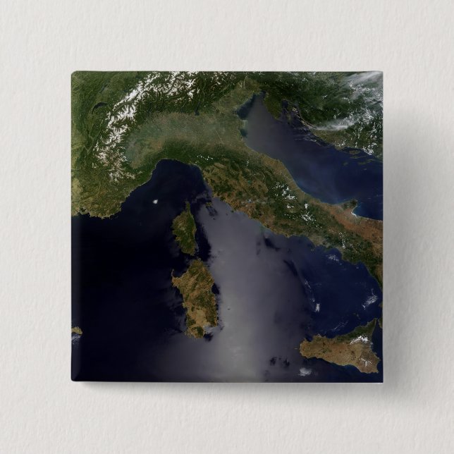 Italien und Südostfrankreich Button (Vorderseite)