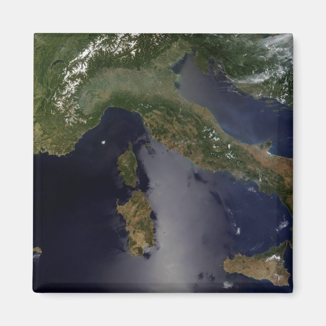 Italien und Südostfrankreich Magnet (Vorne)