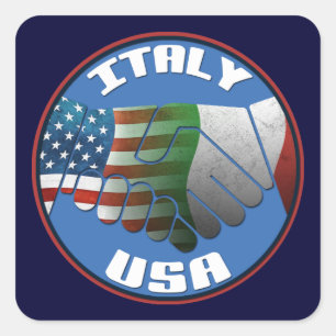 Italien USA Stickers