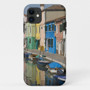 Italien, Venedig, Burano. Mehrfarbige Häuser entla Case-Mate iPhone Hülle