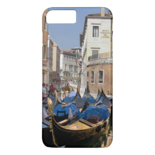 Italien, Venedig, Gondelbahnen entlang des Kanals iPhone 8 Plus/7 Plus Hülle