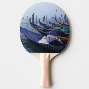 Italien, Venedig. Gondeln. Tischtennis Schläger