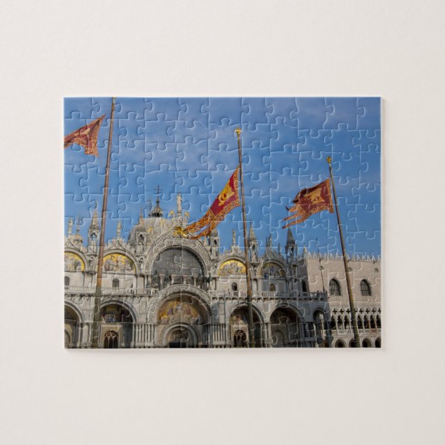 Italien, Venedig, Markusbasilika in St. Mark Puzzle (Horizontal)