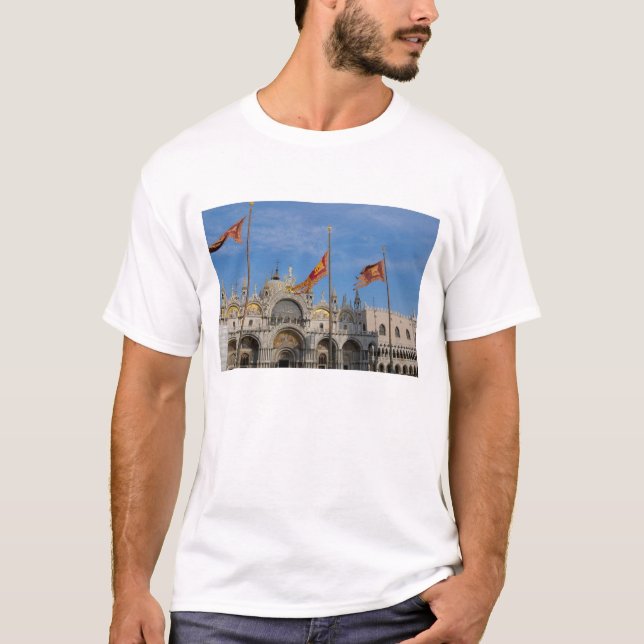 Italien, Venedig, Markusbasilika in St. Mark T-Shirt (Vorderseite)