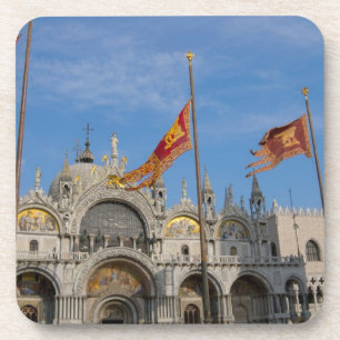 Italien, Venedig, Markusdom am Markusplatz Getränkeuntersetzer