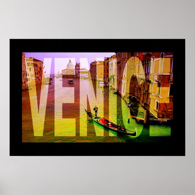 Italien Venedig Plakat (Vorne)
