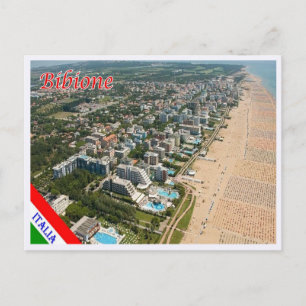 Italien - Venetien - Bibione - Luftbild - Postkarte
