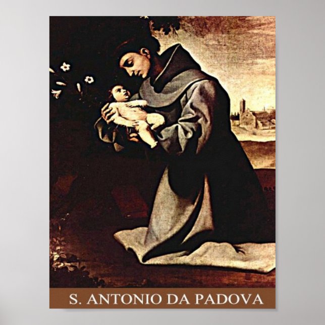 Italien - Venetien - Saint Anthony Padua - Poster (Vorne)