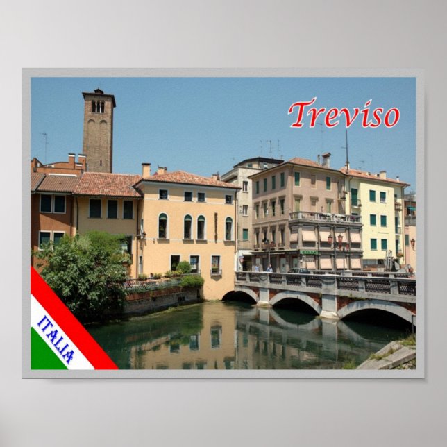 Italien - Venetien - Treviso - Poster (Vorne)