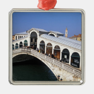 Italien, Venetien, Venedig, Überquerung der Rialto Silbernes Ornament