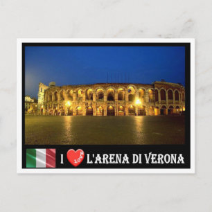 Italien - Venetien - Verona - Arena I Liebe - Postkarte
