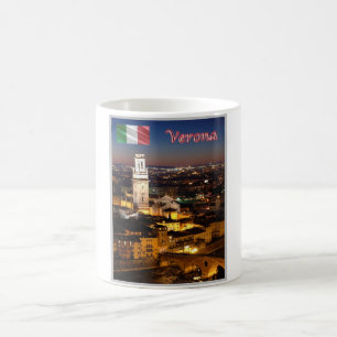 Italien - Venetien - Verona - Duomo und Ponte Piet Kaffeetasse