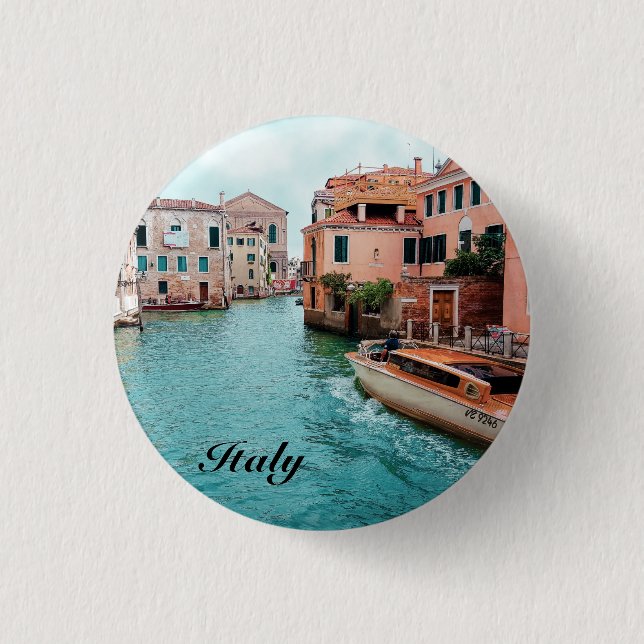 Italien Venice Button (Vorderseite)