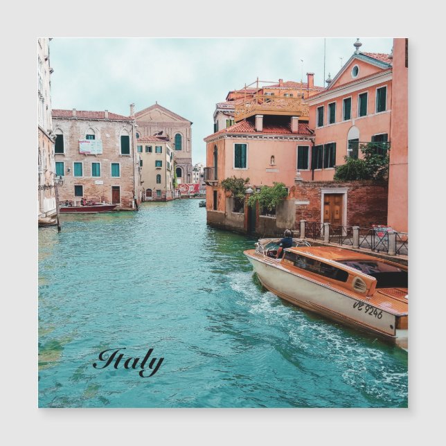 Italien Venice Magnetkarte (Vorderseite)