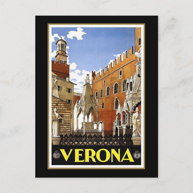 Italien Verona Postkarte (Vorderseite)
