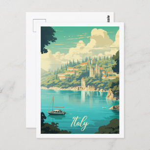 Italien Vintag Berühmter Reiseort Postkarte